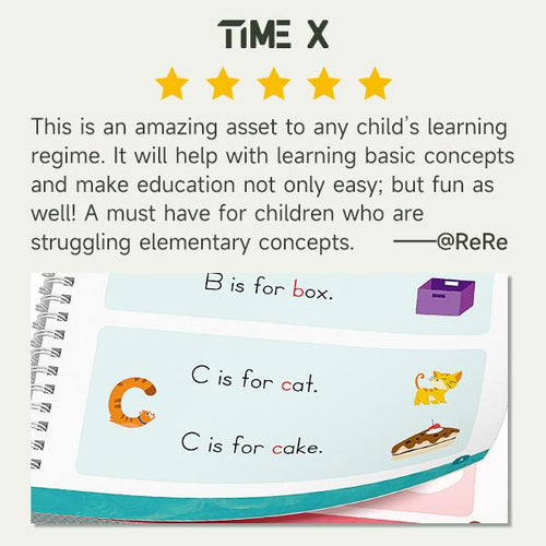 Kira® Reusable Grooved Handwriting Workbook