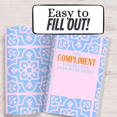 Just a Few Things I Love About You Mom, Fill-In The Blank Book Gift for Mom