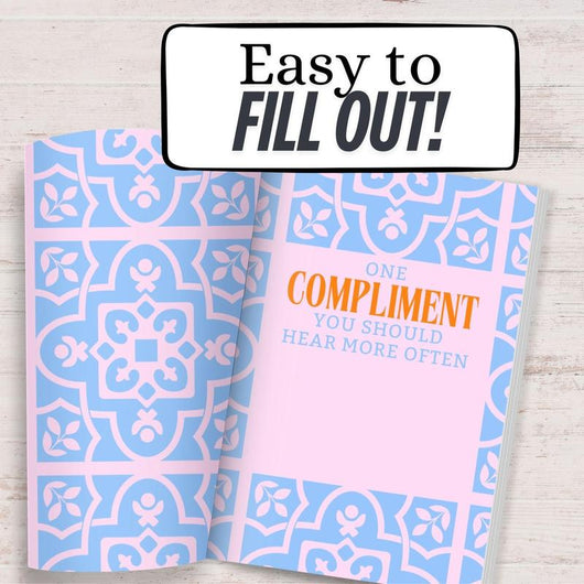 Just a Few Things I Love About You Mom, Fill-In The Blank Book Gift for Mom